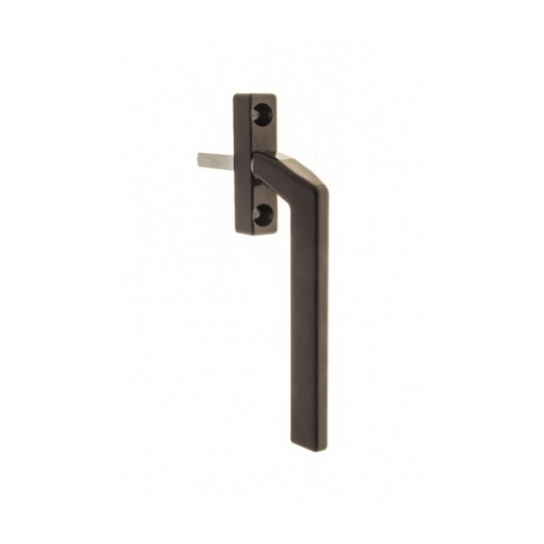 GRIFF Window handle, narrow base, brown