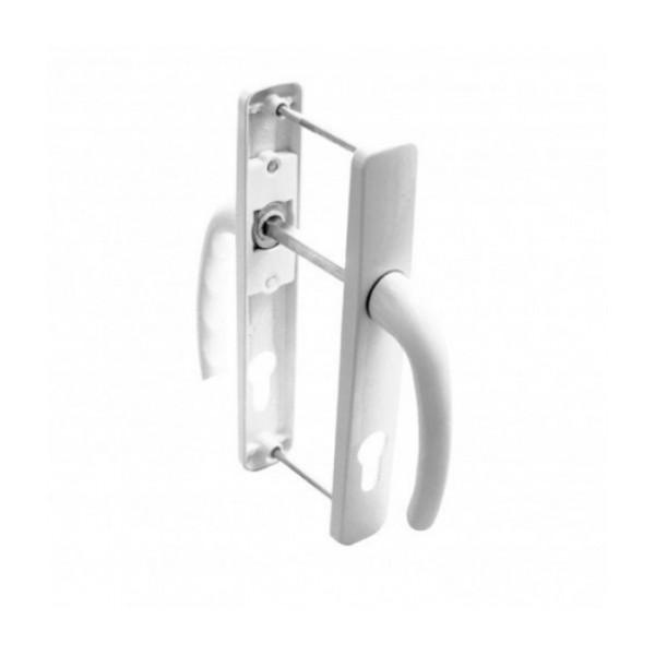 Door handle ALEX (36mm), white, set
