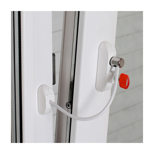 BSL CABLE PRIME Baby safety window restrictor for PVC windows
