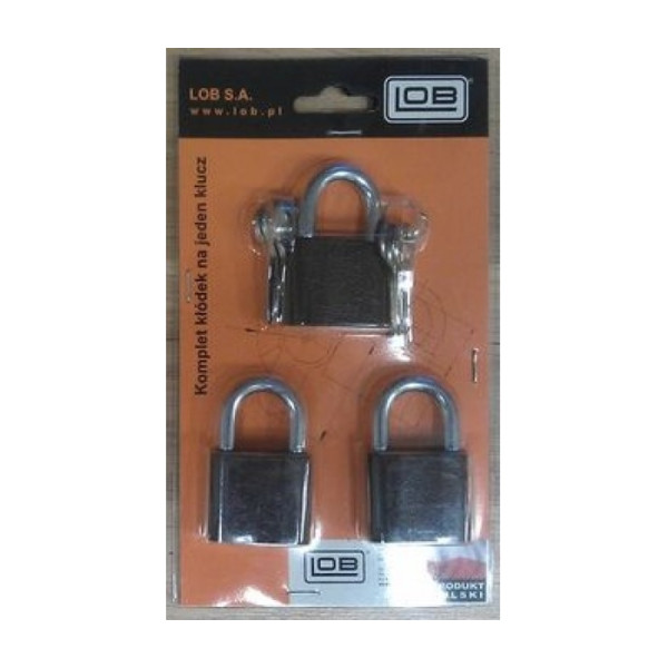 LOB KS40 Set (3 + 6 key lock)