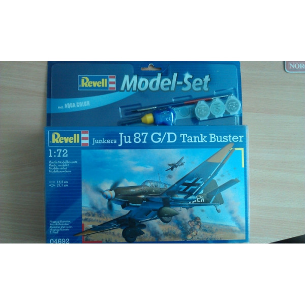 Montavimo rinkinys Junkers Ju 87 G/D 1/72