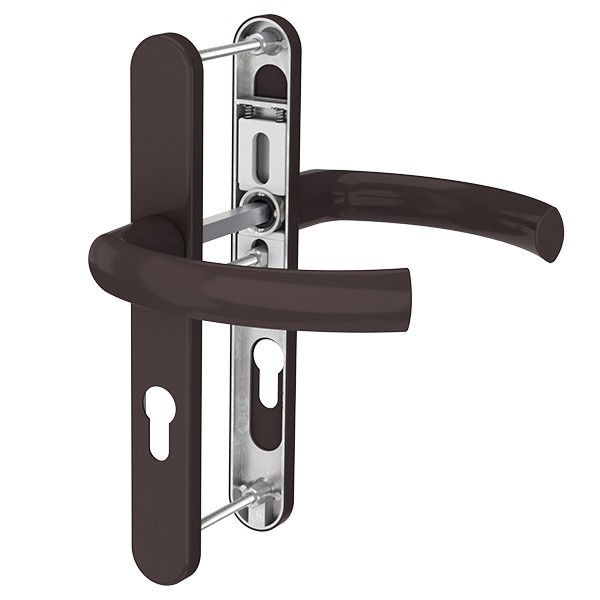 Door handle JOWISZ (32mm), set, brown