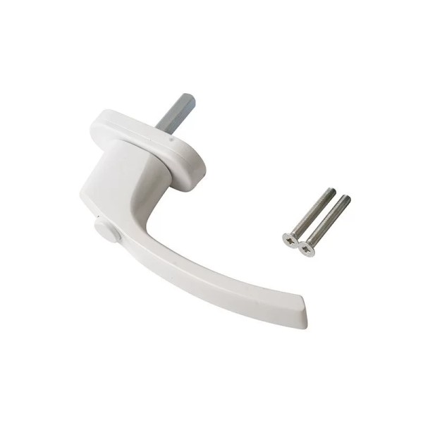 IRYS CN (40mm) Window handle with button, white