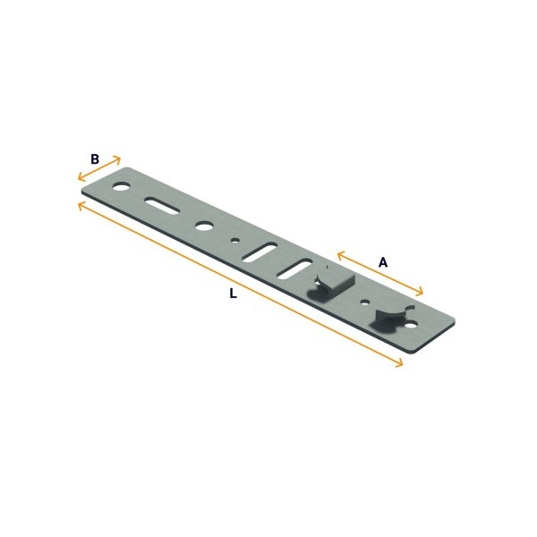 Montavimo inkaras 37.0 ( 1,2 mm) ALUPLAST