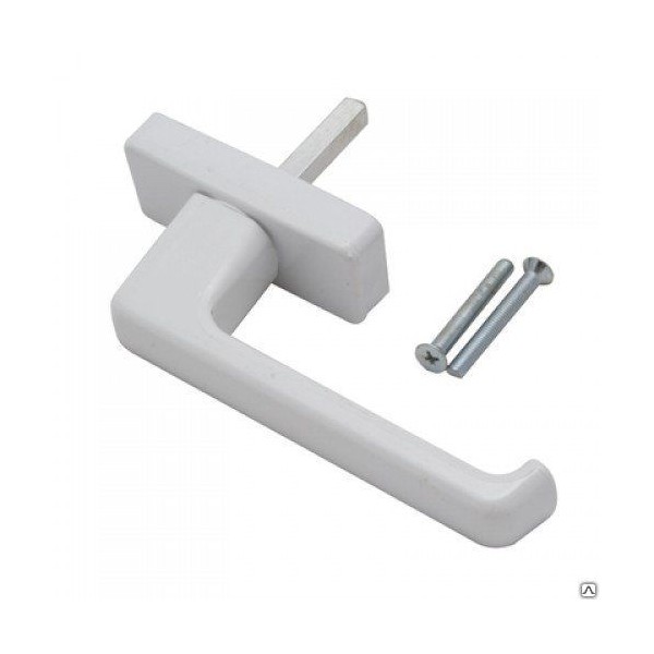 AKV WH (36mm) window handle to wooden windows , white, AL