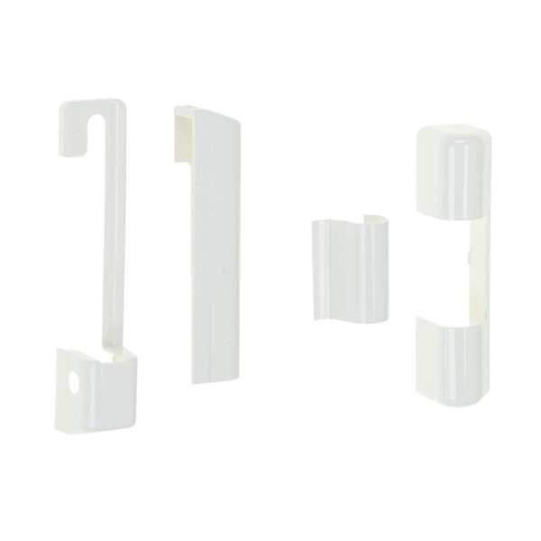 ROTO NT RS set of plastic overlays, white, for wood, right