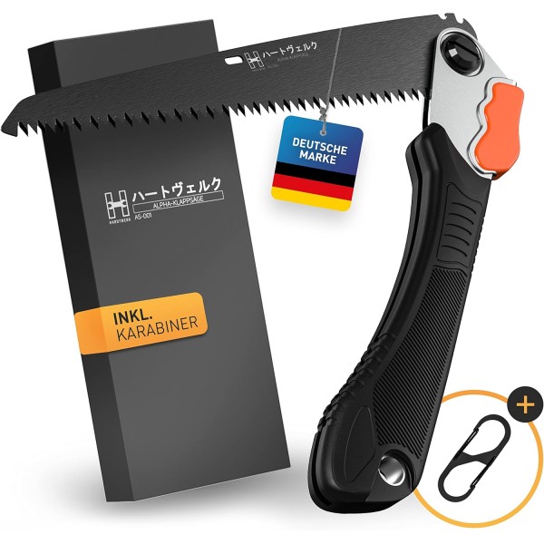 HARDTWERK Alpha(210mm) cкладная пила с предохранительным замком для сада